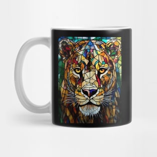 Female lion face Mug